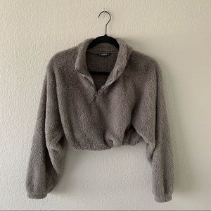 Shein Fuzzy Sweatshirt